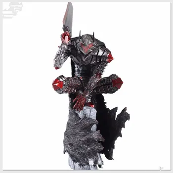 25cm Berserk Žarnos Anime Duomenys Black Swordsman Berserker Šarvai L Veiksmų Statulėlės Modelis Statula Surinkimo PVC Žaislai, Lėlės Juguetes