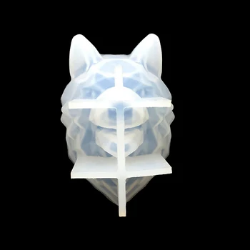 3D Katė Liūtas, Vilkas Gorila Silikono Formos Sugarcraft Šokoladinių Keksiukų Kepimo Formą Minkštas Tortas Dekoravimo Įrankiai