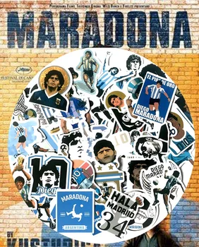 50PCS Dievo Ranka Diego Armando Maradona Lipduką 