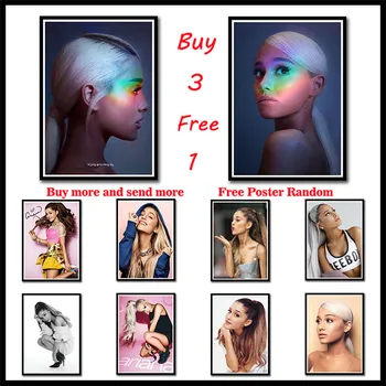 Ariana grande kreidinio Popieriaus, plakatai Mergina Star Albumo Plakatus ir Meno Tapybos, skirtą Kambarį Namuose Deco Frameless