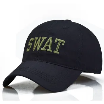 Aukštos kokybės Taktiniai Bžūp Vyrai Beisbolo Kepurės Prekės SWAT Armija Kamufliažas Skrybėlę Snapback Kepurės Medvilnės Reguliuojamas skrybėlę Gorras