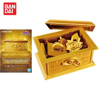 Bandai Originalus Autentiškas Surinkto Modelio Yu-Gi-Oh Ultimagear UA Aukso Sarkofago Anime Veiksmų Skaičiai Modelio Žaislų Kolekcija