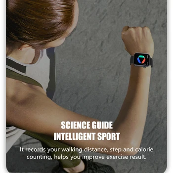 ChiBear Smart žiūrėti Moterims, Vyrams 24 Valandų Širdies ritmo Monitorius 120+ Sporto Rūšių Fitneso sekimo 1.8 colių 