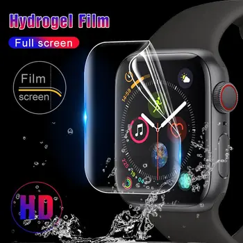 Ekrano Apsaugoti Filmas Iwatch S6 S7 S5 S4, S3, Apple Watch Minkšta Stiklo Apsaugos Lipdukas 40 42 44 41mm 45mm 49mm Auto Remontas