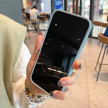 Kietosios Spalvos Minkštas Bamperis atsparus smūgiams Telefono dėklas Skirtas iPhone 14 12 13 Mini Pro 11 Max XR X XS Max 7 8 Plus SE 2022 Aišku, galinis Dangtelis