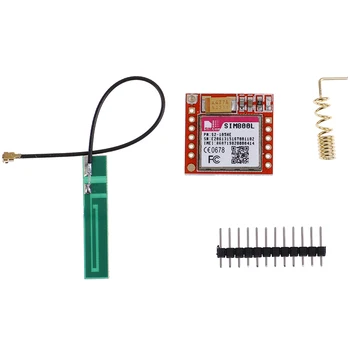 Mini Mažiausias SIM800L GPRS GSM Modulis MicroSIM Kortelę Core Belaidžio Valdybos Quad-band TTL Nuoseklųjį Prievadą Su Antena Arduino