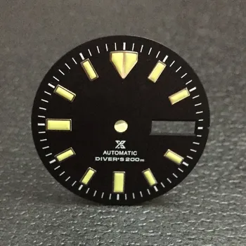 Mod žiūrėti šviesos nardymo žiūrėti dial priedai NH35A judėjimo dial 28,5 mm, Kad nh35 nh36