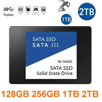 Nešiojamų SSD 500GB Kietasis Diskas 2.5 Colių SATA III SSD 1tb talpos Diskas, Kietasis Diskas Laptop Darbalaukio Vidaus Solid State Drive Kietasis Diskas