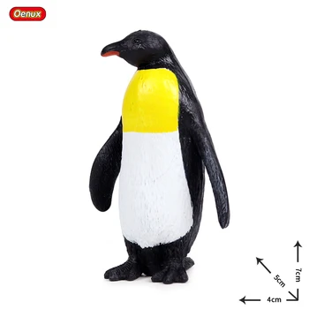 Oenux Puikus Pietų Ašigalio Gyvūnų Modeliavimas Pingvinai Modelis Figūrėlių, Kūdikis Pingvinas Cub Figūrėlės Pvc Kolekcija Vaikams Žaislas Dovana