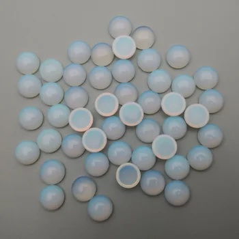 Opal natūralaus akmens karoliukai, apvalūs cabochon Papuošalai priėmimo 6 8 10 12mm 50pcs/daug Aukštos kokybės Karoliai, Žiedas, Auskarai Priedai