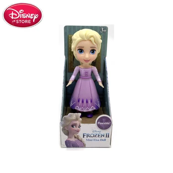 Originali Disney Sušaldyti 2 Statulėlės Princesė Ana Elsa Belle Ariel 