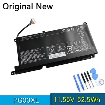 Originalus Baterijos PG03XL HP Spectre X360 15T/15-AP Pavilion Žaidimų 15-DK TPN-C141/Q229/Q168 HSTNN-DB9G/LB7C/OB1I L48495-005