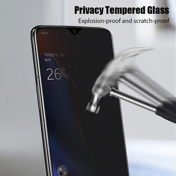 Privatumo Anti-spy Ekrano apsaugos Xiaomi Redmi 10 Pastaba 10S K40 9 8 K30 Pro Max Plius 5G 9T 9S 8T Ultra Privačių Grūdintas Stiklas
