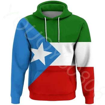 Rudenį ir žiemą nauja Afrikos regiono valstybės vėliava vyrų megztinis palaidinukė spausdinimo Somalio, Etiopijos vėliava užtrauktukas hoodie