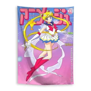 Sailor Moon Moon Kiškių Mergina Širdyje, Cartoon Anime Sienų Medžiaga Mergaičių Miegamasis Apdailos Fono Medžiaga