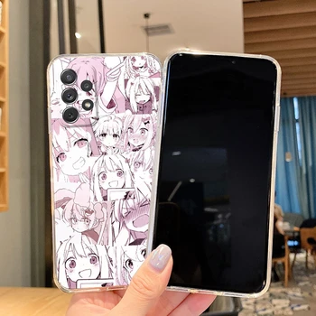 Samsung Galaxy A23 Telefono dėklas Animacinių filmų Anime Merginos Galinį Dangtelį Minkštos TPU Coque 
