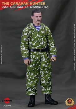 UJINDOU 1/6 UD9008 Sovietų Ssrs Spetsnaz Afganistane Karavanas Medžiotojas Balta Gėlė Modelis Bodysuit Suknelė Gali Kostiumas 12inch Įstaiga