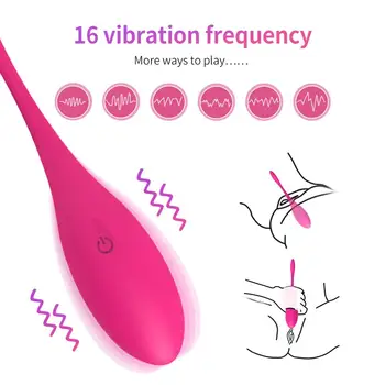 Vibruojantis Kiaušinis Belaidžio APP Kontrolės Vibratorius, Sekso Žaislai yra Praktiški Kelnaitės Vibratoriai G Spot Stimuliatorius Makšties Kegel Kamuolys Moterims