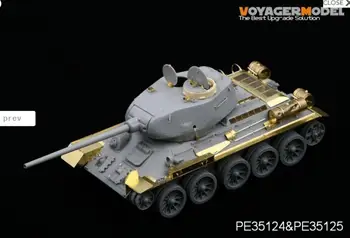Voyager PE35124 1/35 antrojo pasaulinio KARO rusų T-34/85 Mod.1944 m. (DRAGON 6203/6606/6319/3318)