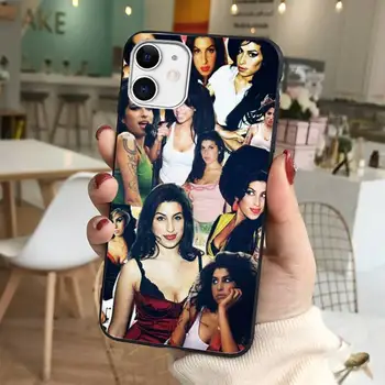Yinuoda Amy Winehouse Telefono dėklas skirtas iPhone 11 12 13 mini pro XS MAX 8 7 6 6S Plus X 5S SE 2020 XR dangtis