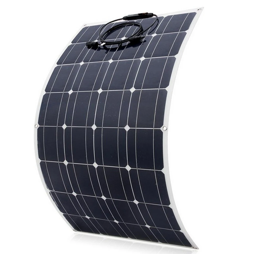 2000W Lanksčias Saulės Skydelis Rinkinys Visiškai 18V Aukšto Efektyvumo Mono Cell Saulės Skydelis, Elektra Banko Skydelis Saulės Energijos Generatoriaus Sistema Nuotrauka 0