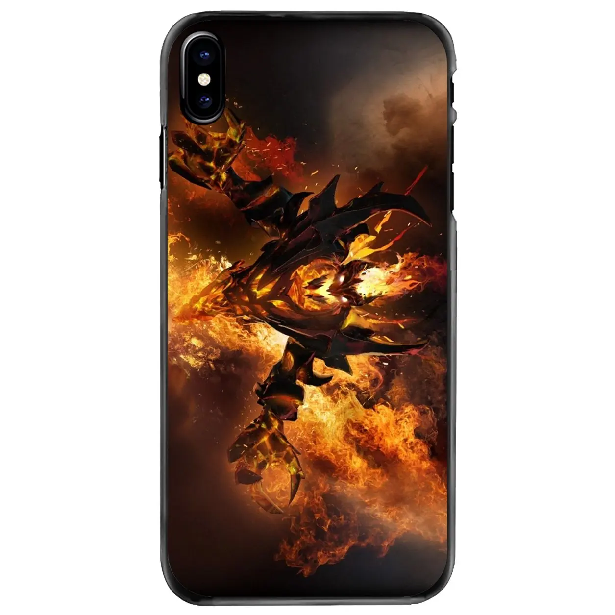 Nevermore dota 2 Herojus Šešėlis Fanatikas Sunku Telefono dėklas Skirtas Apple iPhone 11 12 13 14 Pro MAX Mini 5 5S SE 6 6S 7 8 Plius 10 X XR XS Nuotrauka 1