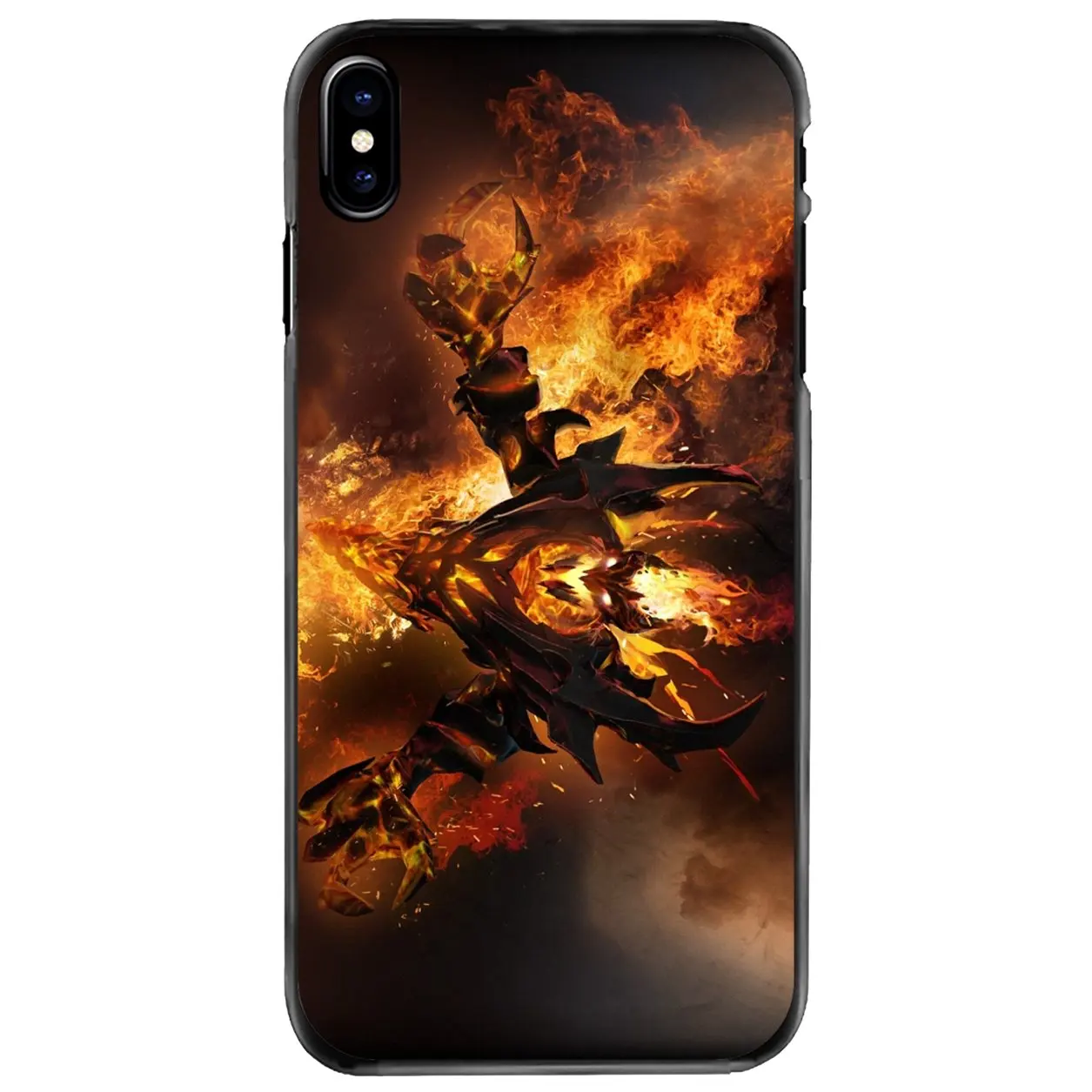Nevermore dota 2 Herojus Šešėlis Fanatikas Sunku Telefono dėklas Skirtas Apple iPhone 11 12 13 14 Pro MAX Mini 5 5S SE 6 6S 7 8 Plius 10 X XR XS Nuotrauka 2