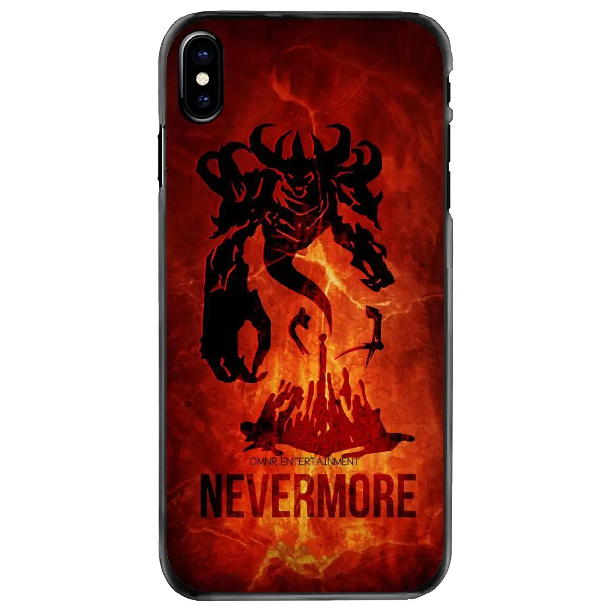 Nevermore dota 2 Herojus Šešėlis Fanatikas Sunku Telefono dėklas Skirtas Apple iPhone 11 12 13 14 Pro MAX Mini 5 5S SE 6 6S 7 8 Plius 10 X XR XS Nuotrauka 3