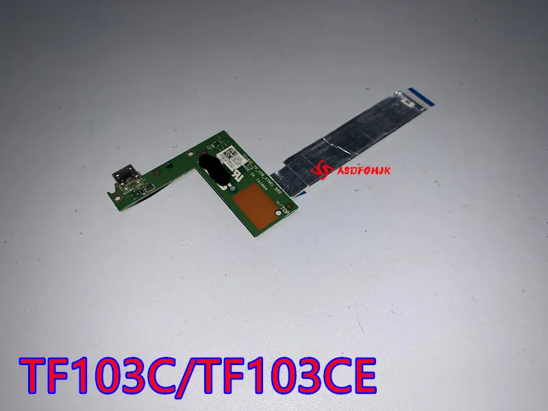 Originalus TF103C TP USB ATMEL BRD Power Board Už ASUS Transformer Pad 10.1 K010 tf103c TF103CE TF103CG įkrovimo valdyba Nuotrauka 1