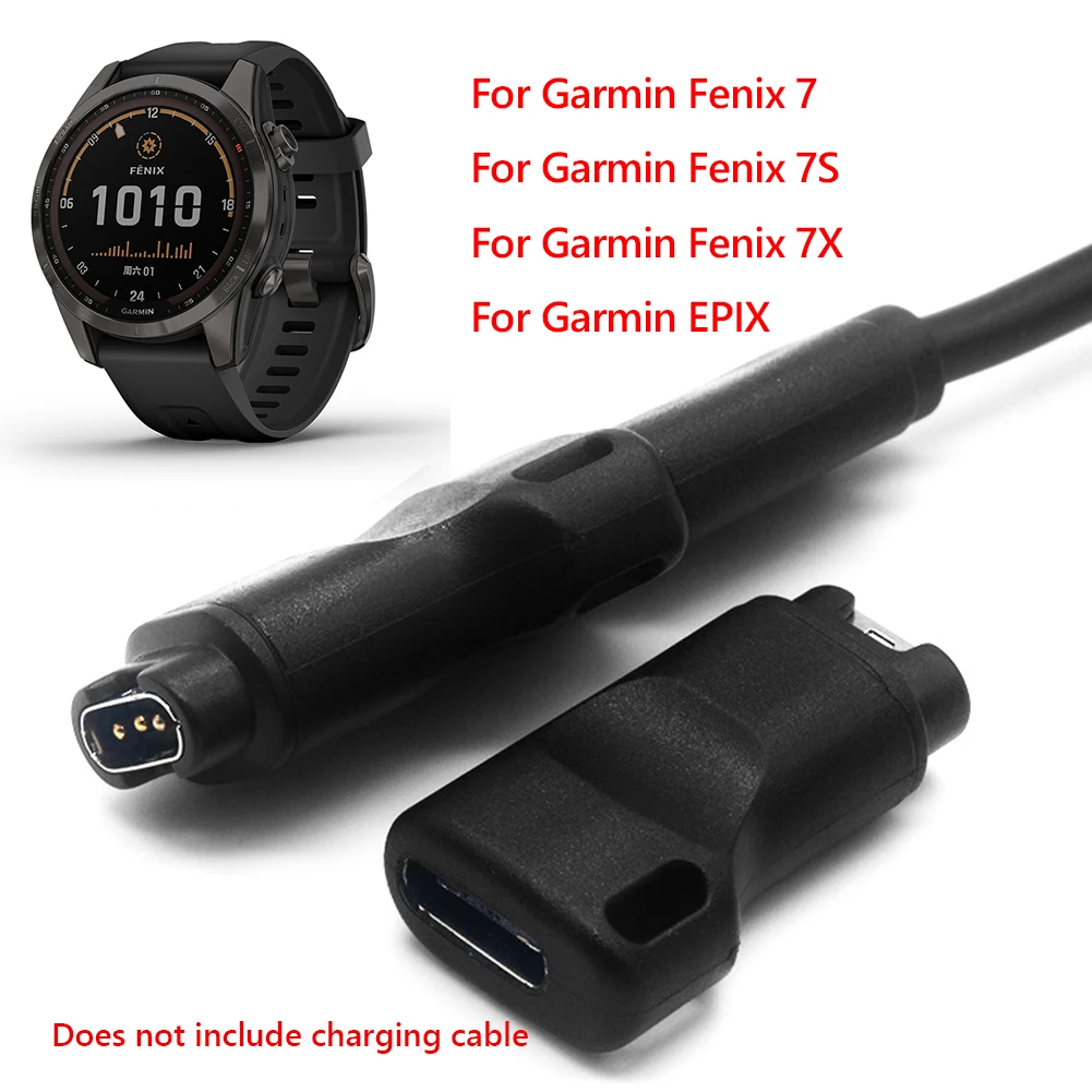 USB Tipo C Įkroviklio Adapteris, skirtas Garmin Fenix 7 / 7S / 7X Garmin Epix Žiūrėti Fenix 6 6s 5 Plus Smart Žiūrėti Įkrovimo Priedai Nuotrauka 3