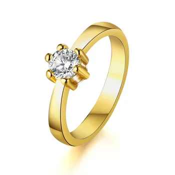 2VNT žiedų rinkinys Aukso spalvos sidabro spalvos Moterims vestuvių akmens Žiedas AAA Cirkonis sidabro Sužadėtuvių Žiedai bižuterijos LR096