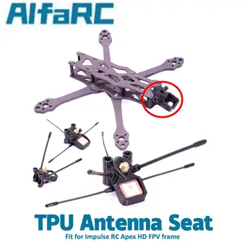 AlfaRC Apex HD Rėmelis Antenos Sėdynė Tinka ImpulseRC HD Apex FPV Rėmo RC Drone 3D TPU Spausdinti