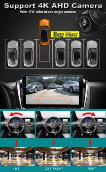 Android 12 Carplay auto Toyota Avanza 2010 M. 2011 M. 2012 M. 2013 M. M. Automobilio Radijo Multimedia Vaizdo Grotuvas GPS Navigacija, Wifi IPS DSP