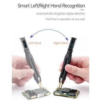 DT71 Nešiojamas Skaitmeninis Smart Pincetu LCR/ESR Matuoklis Signalo Generatoriaus, Derinimo, Remonto Įrankis, OLED Ekranas