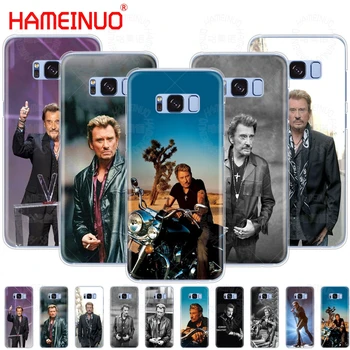 HAMEINUO Johnny Hallyday mobilųjį telefoną padengti Samsung Galaxy S9 S7 krašto PLIUS S8 S6 S5 S4 S3 MINI