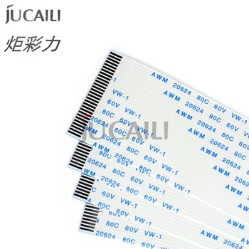 Jucaili 20PCS Epson XP600 spausdinimo galvutė kabelis FFC fiksuoto duomenų kabelis Skycolor Allwin Aifa Witcolor Žmogaus braižytuvai 29p 400mm