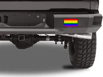 LGBT Vaivorykštės Vėliava, Lipduko Automobilio Lipdukas Buferio Lipdukas Gėjų Lesbietės, Biseksualūs, Transseksualūs Paramos,12cm*7cm