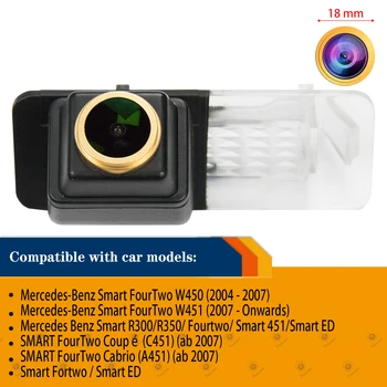 Misayaee Mercedes Fortwo/Smart ED/Smart 451/Smart fortwo 2007-,HD 1280x720p Galinio vaizdo Atsargine Kamera, Naktinio Matymo Kamera