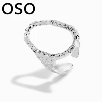 Naujas Europos ir Amerikos karšto pardavimo S925 sidabro juvelyriniai dirbiniai moterų žiedas mados populiarus visas rungtynes, naujas temperamentas aukštos klasės dizainas