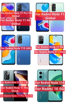 Padengti Xiaomi Redmi 11 Pastaba Atveju Redmi 11 Pastaba Capas Bamperis Atgal atsparus smūgiams Minkštos TPU Case For Redmi Pastaba 11 10 Pro Fundas