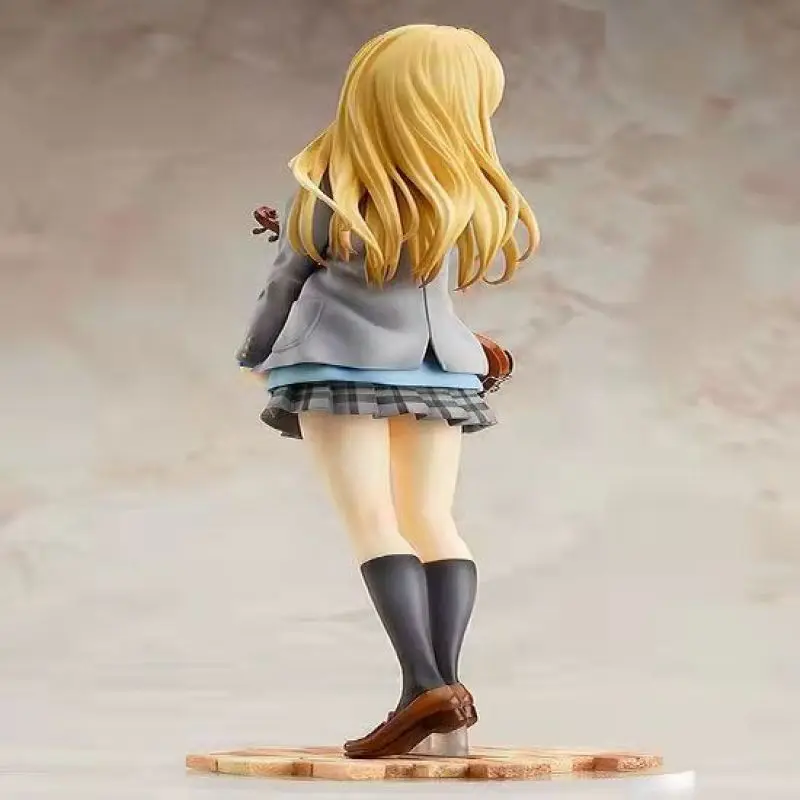 20cm Savo Melą balandžio Shigatsu Wa Kimi No Uso Miyazono Kaori PVC Anime Pav Žaislo Modelis Lėlės Suaugusiųjų Dovanų Kolekcija Nuotrauka 1