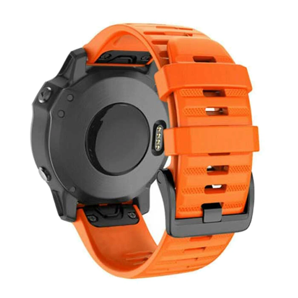 26 22MM Silikono QuickFit Watchband Dirželis Coros VERTIX/2 SmartWatch Easyfit Riešo Juostos Garmin Fenix 7 7X 6 6X Pro Correa Nuotrauka 0