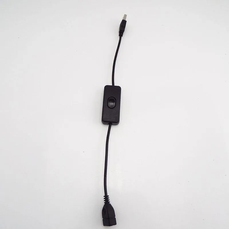 28cm USB Kabelis su Jungikliu ON/OFF, Kabelio Pratęsimas Perjungti USB Lempa USB Ventiliatorius elektros Energijos Tiekimo Linijos Patvarus Adapteris Nuotrauka 0