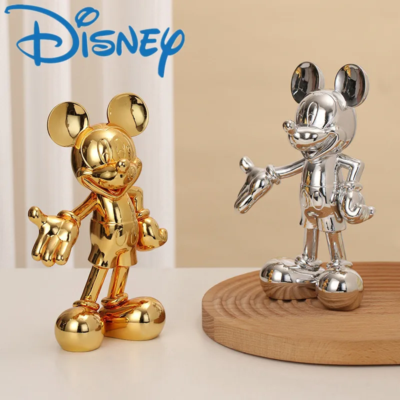 Anime Cartoon Mickey Mouse Pav Statula Dervos Danga Sveiki Gestas Skulptūra Mados Mickey Papuošalai Office Namų Dekoro o Nuotrauka 4