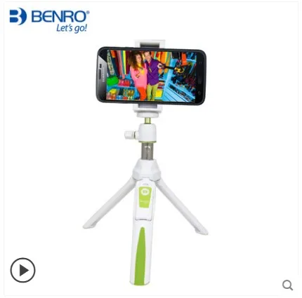 Benro MK10 Nešiojamą Ištraukiamas Mini Trikojo Selfie Lazdelės su Nuotolinio už & Brand New Nuotrauka 2