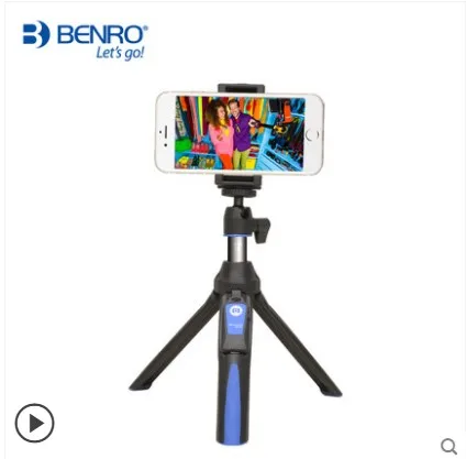 Benro MK10 Nešiojamą Ištraukiamas Mini Trikojo Selfie Lazdelės su Nuotolinio už & Brand New Nuotrauka 4