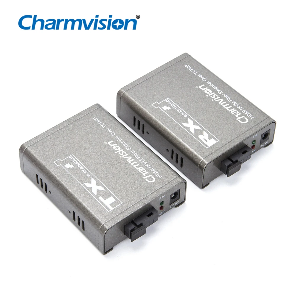 Charmvision EVO-1UH 20Km Pluošto HDMI KVM Extender 4K 1080P SC FC HD Vieną Optinio RX 3.5 mm Audio Video Atskyrimo USB K/M Konvertuoti Nuotrauka 3