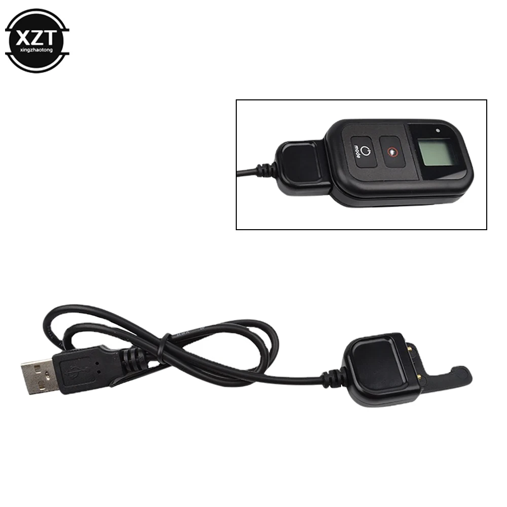GoPro Wi-Fi Remote Control Įkrovimo Kabelis 50cm USB Įkroviklio Kabelį GoPro Hero 7 6 5 4 3 Nuotolinio Valdymo vaizdo Kamera Priedai Nuotrauka 3