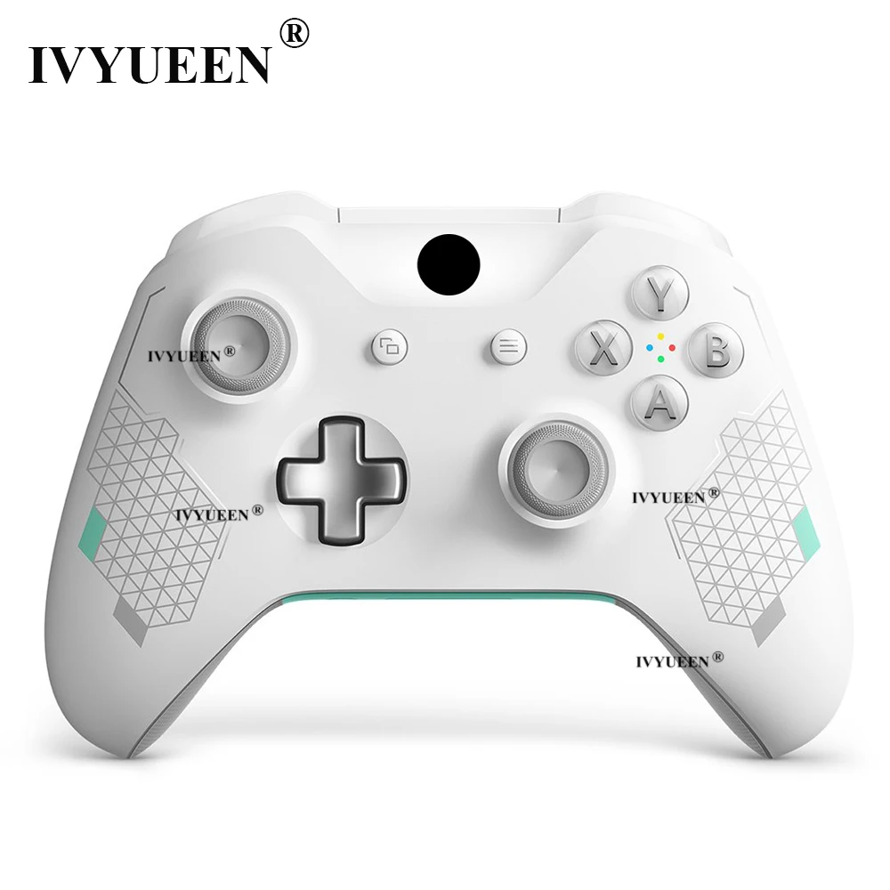 IVYUEEN Xbox One X S Valdytojas Sporto Balta Pakeitimo Būsto Shell Atveju Faceplate Padengti Mygtukai Mod Kit Specialusis Leidimas Nuotrauka 2