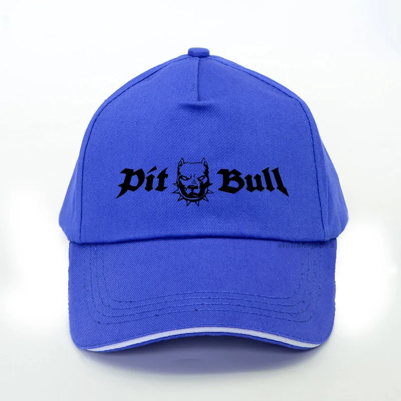 Mados Vasaros Vyrų Tėtis skrybėlę PITBULL American Pit Bull Šuo beisbolo kepuraitę Laisvalaikio Unisex reguliuojamas Sunkvežimio vairuotojas hat Nuotrauka 0